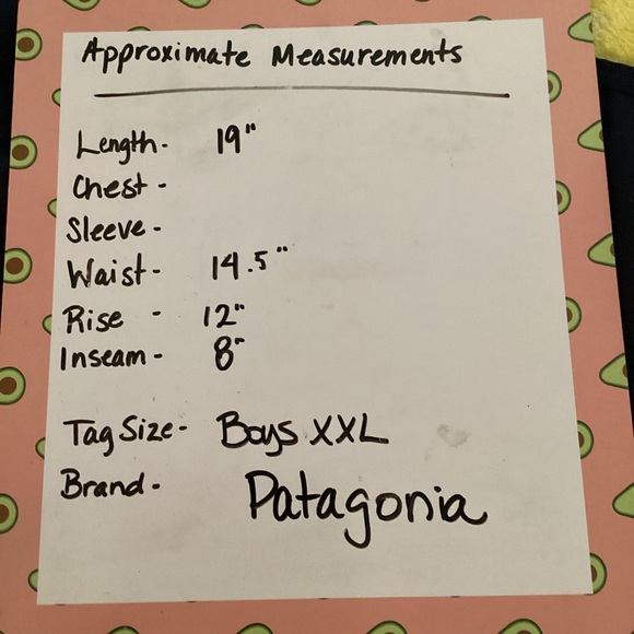 Patagonia Boys Baggies Shorts XXL - Picture 12 of 12